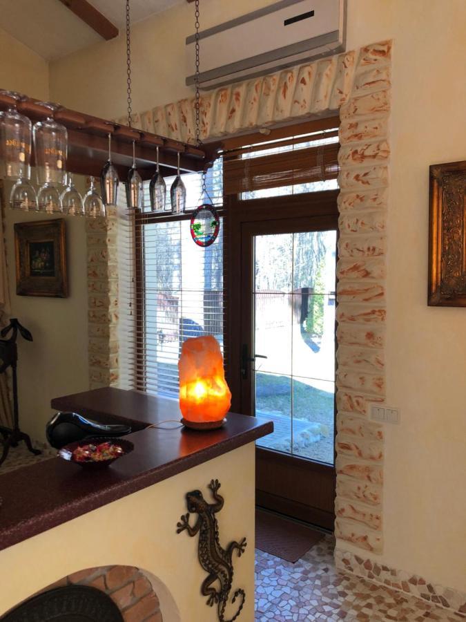 Guests House With Amazing Pool And Sauna Babīte Esterno foto