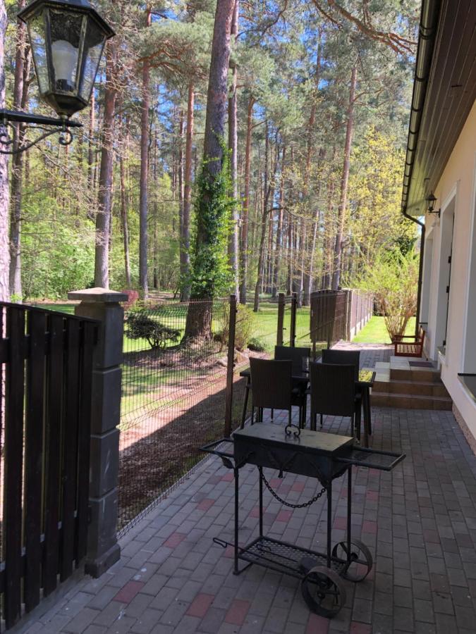 Guests House With Amazing Pool And Sauna Babīte Esterno foto